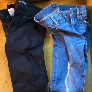 Size 00 express jeans